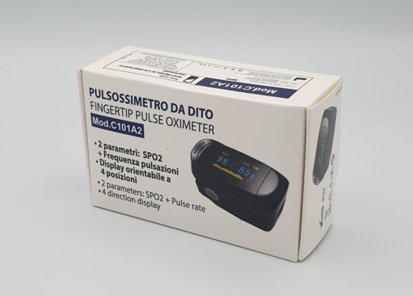 pulsossimetro saturimetro misurazione ossigenazione sangue frequenza cardiaca