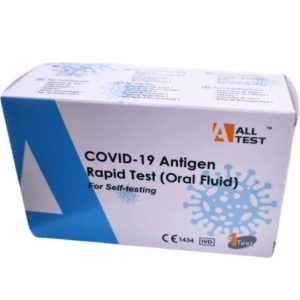 AllTest ICOV-802 box test antigenico covid-19 fluido orale selfetesting