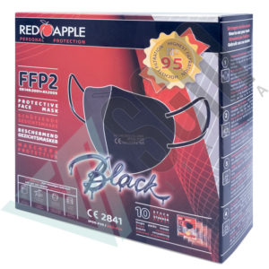 Red Apple FFP2 Black ipos kn95